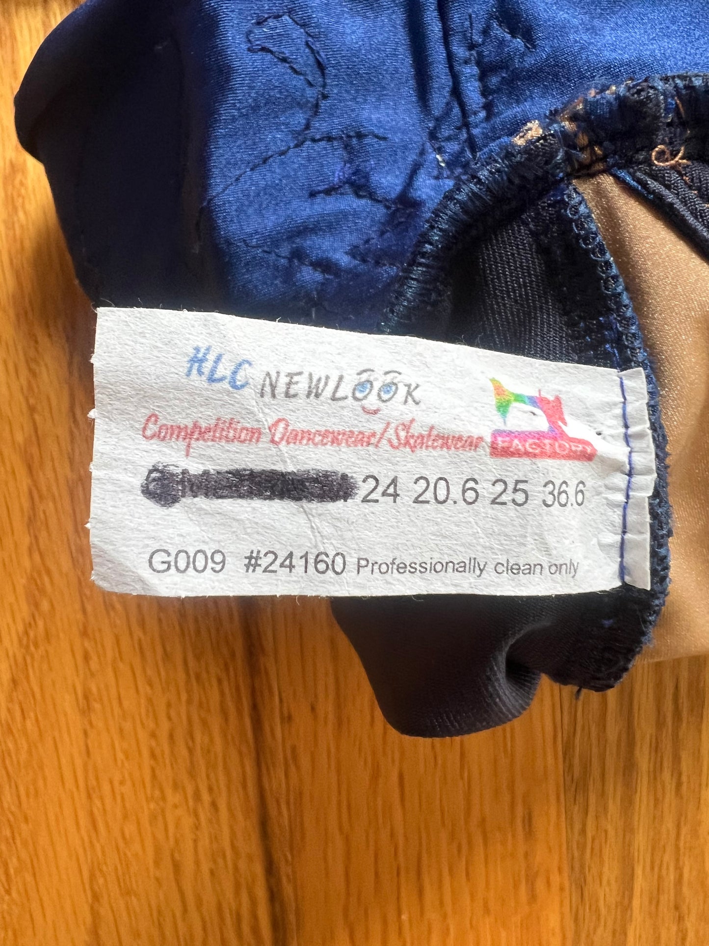 Custom made blue - only 1 left!