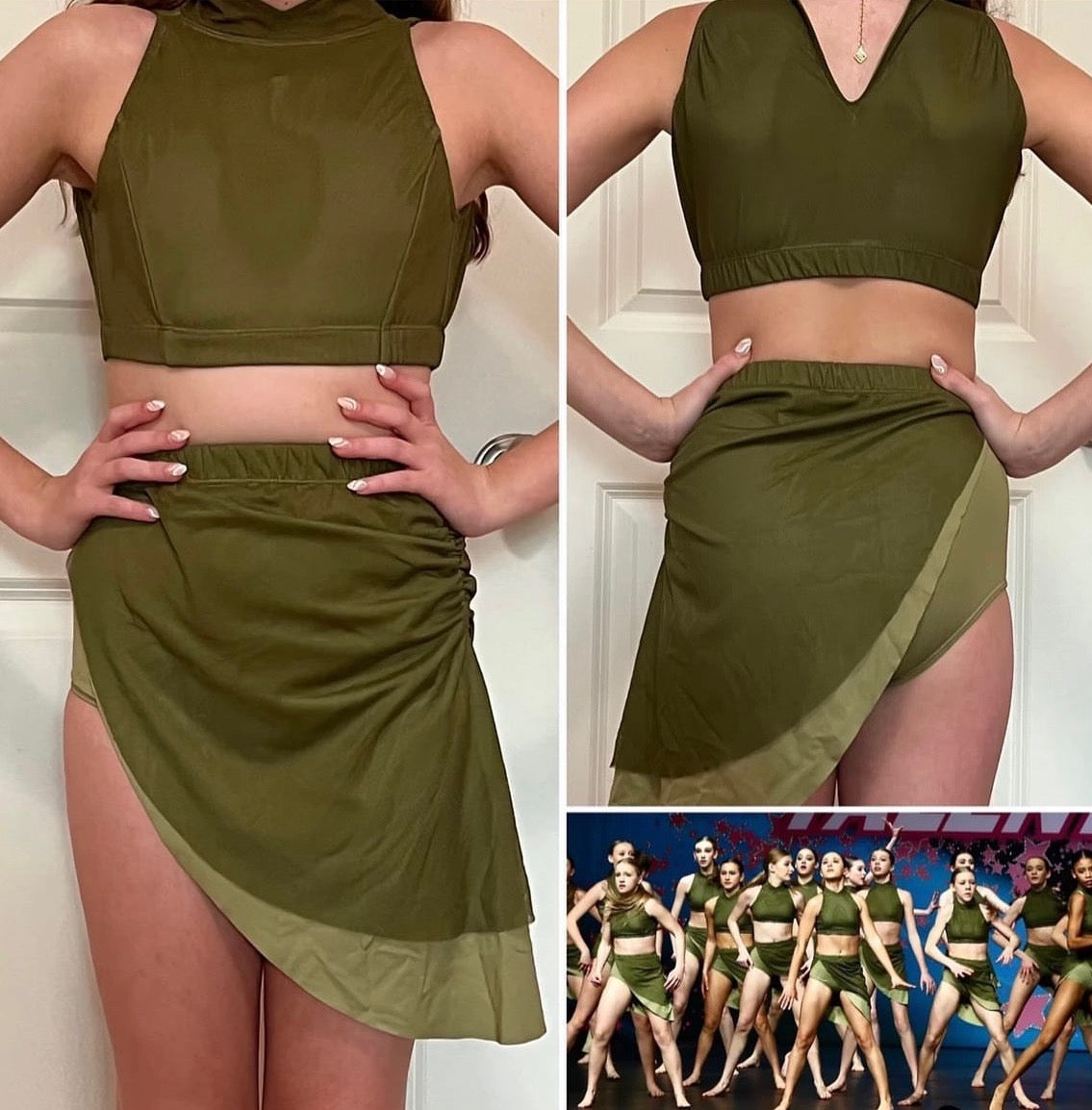 Olive Green - only 1 left!